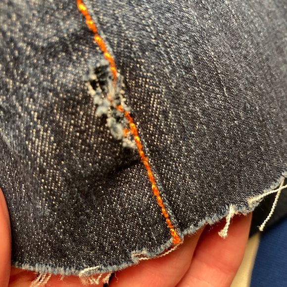 Ecko Red Raw Hem Jeans Junior’s Size 11-FLAWS - Picture 10 of 13